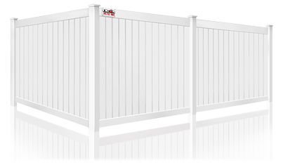 Commercial Vinyl Fence contractor in the Minneapolis Minnesota area.