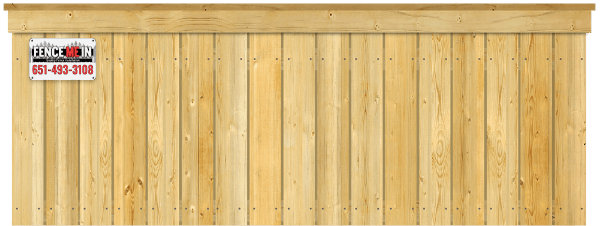 Cap and Trim - Wood Fence Option