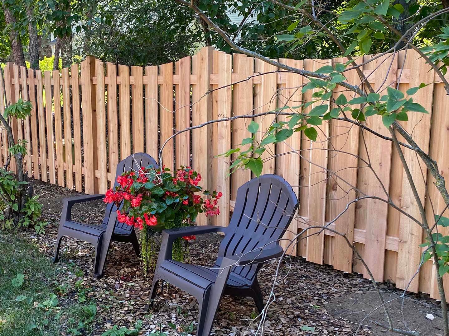 Wood Decorative Fencing in Minneapolis Minnesota